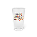 Still Drafting Pint Glass — 16oz Retro Script Beer Glass